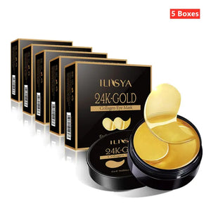 Ilisya Luxe Eye Boost™: Korean 24K Gold Anti-Aging Pads