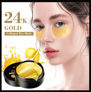 Ilisya Luxe Eye Boost™: Korean 24K Gold Anti-Aging Pads